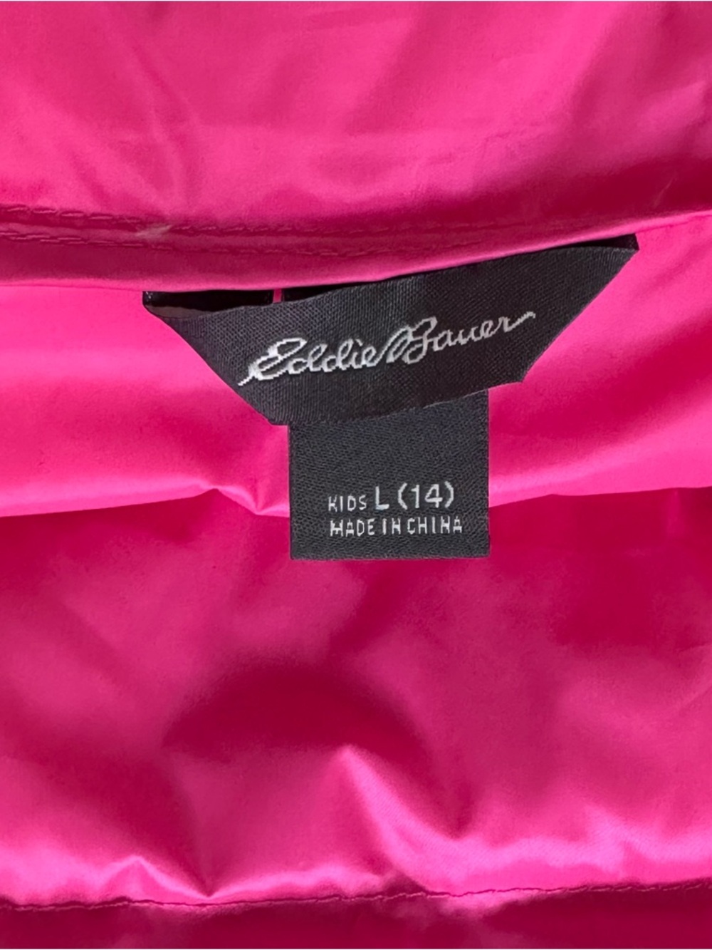 Eddie Bauer Kids Pink Puffer Vest - Picture 3 of 8